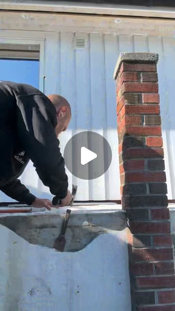 Reel: muring av teglpipe